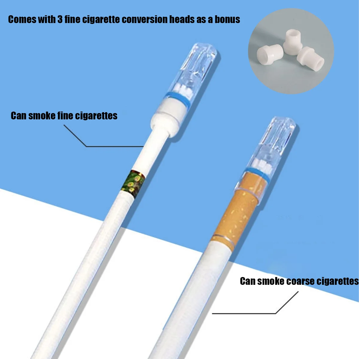 100-Piece Pack, Disposable Cigarette Filters, Filter Holders, Cigarette Tips, Can Reduce Tar Content, Household Gadgets, Valentine's Day Gifts, New Year Gifts, Party Supplies image 6