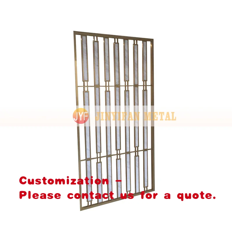 

custom.ZZ003 Горячая распродажа: Зеркальная металлическая ширма-перегородка из нержавеющей стали класса люкс (США)