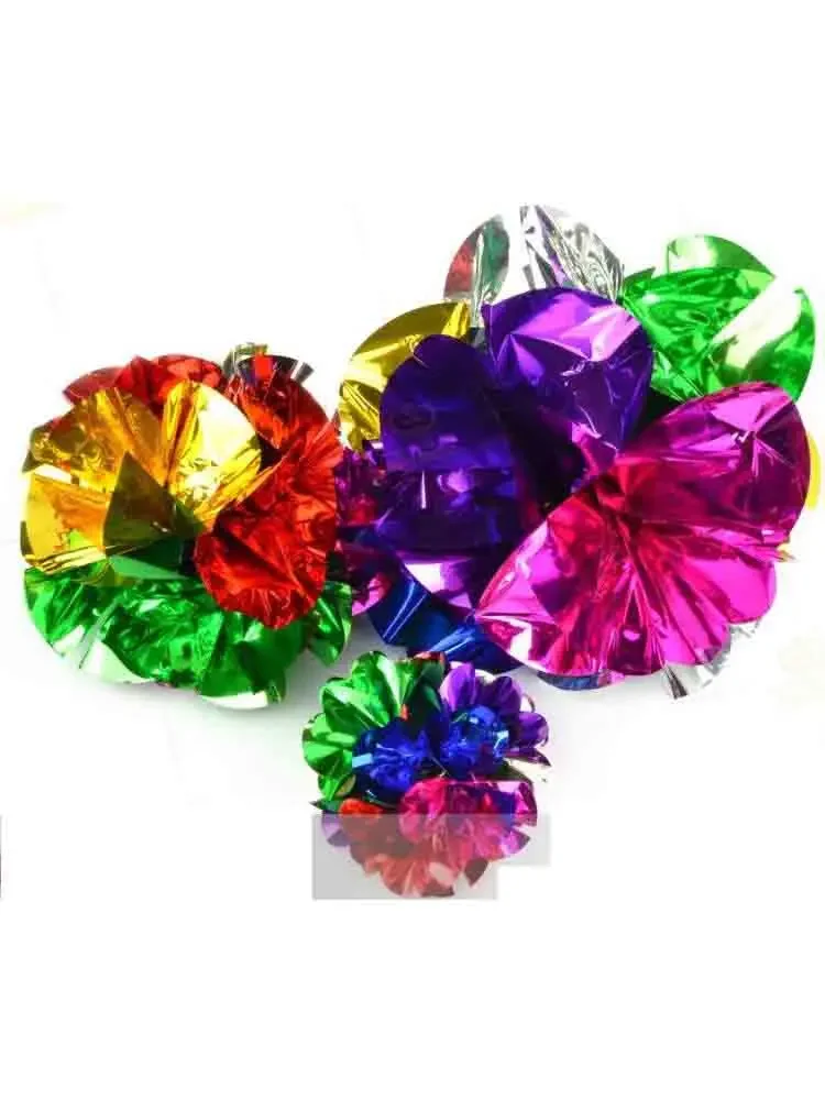 Pack Of 2 Pcs Spring Flowers Mylar L Size (42cm) - Magic Trick,Accessories,Mentalism,Stage Magic Props,Close Up,Comedy,Gadget