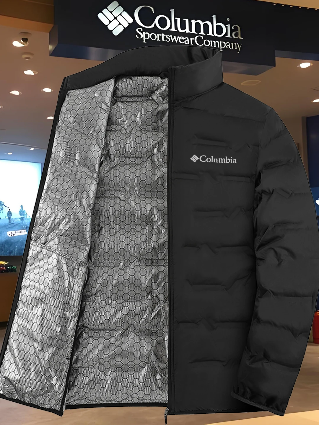 

Мужская куртка Columbus 90 Down Jaet с воротником-стойкой, ветрозащитная, водоотталкивающая, городская повседневная, белая, с наполнителем из пуха