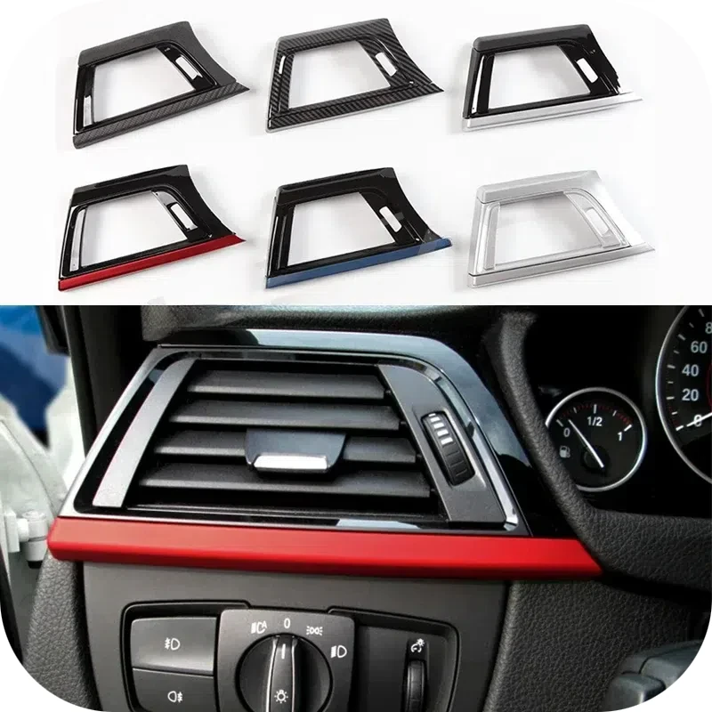 

Interior Accessories Multimedia Parts For BMW 3 series 4 series F30 F32 F35 F36 Center Consol Piano Black Panel Replacement