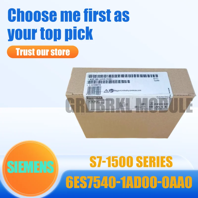 

Brand New Original SIEMENS 6ES7540-1AD00-0AA0 6ES7 540-1AD00-0AA0 S7-1500 CM PTP RS‑232 Communication Module