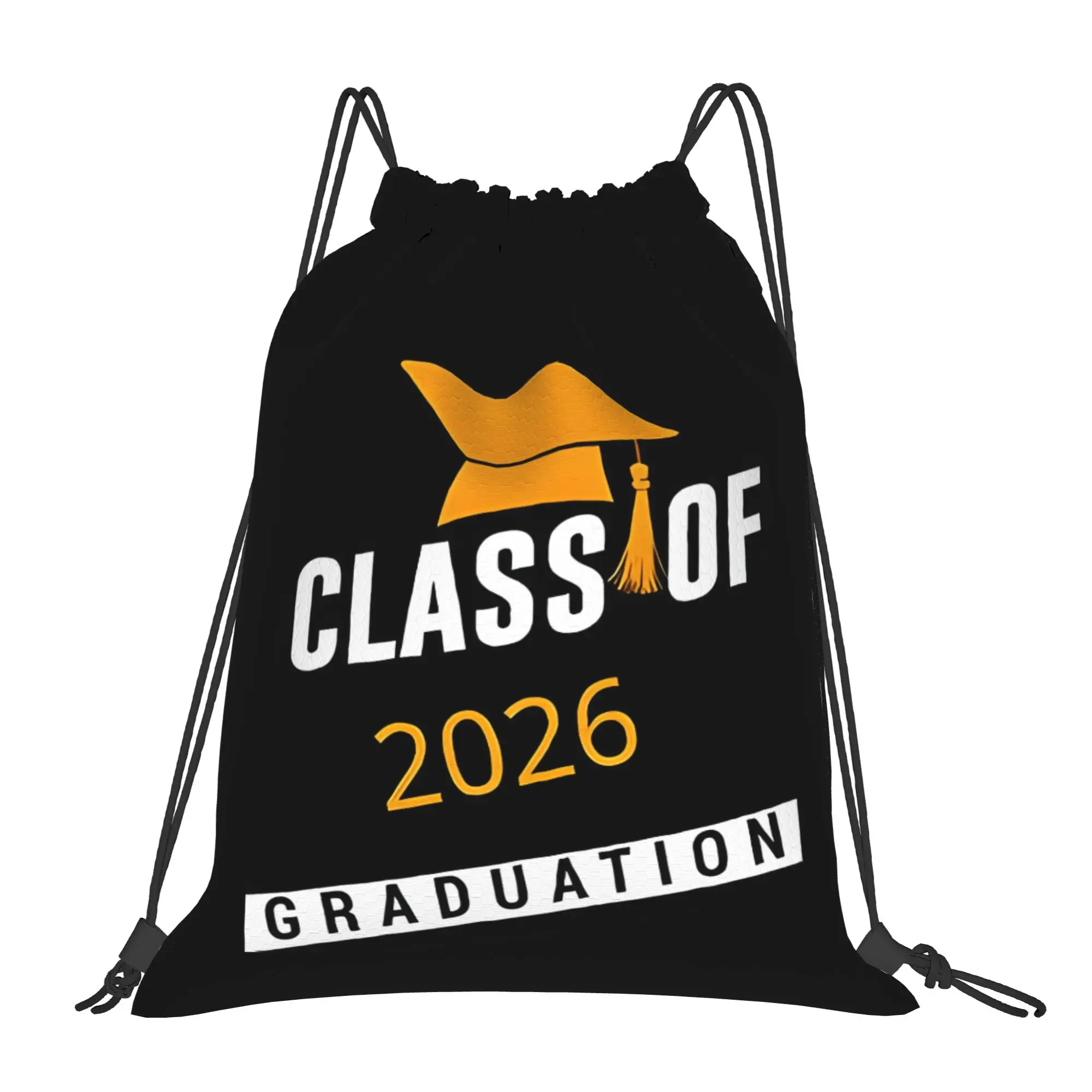 Class Of 2026 Graduation Graduation in 2026 Portable Hiking Drawstring Backpack Riding Backpack Gym Clothes Drawstring Bags