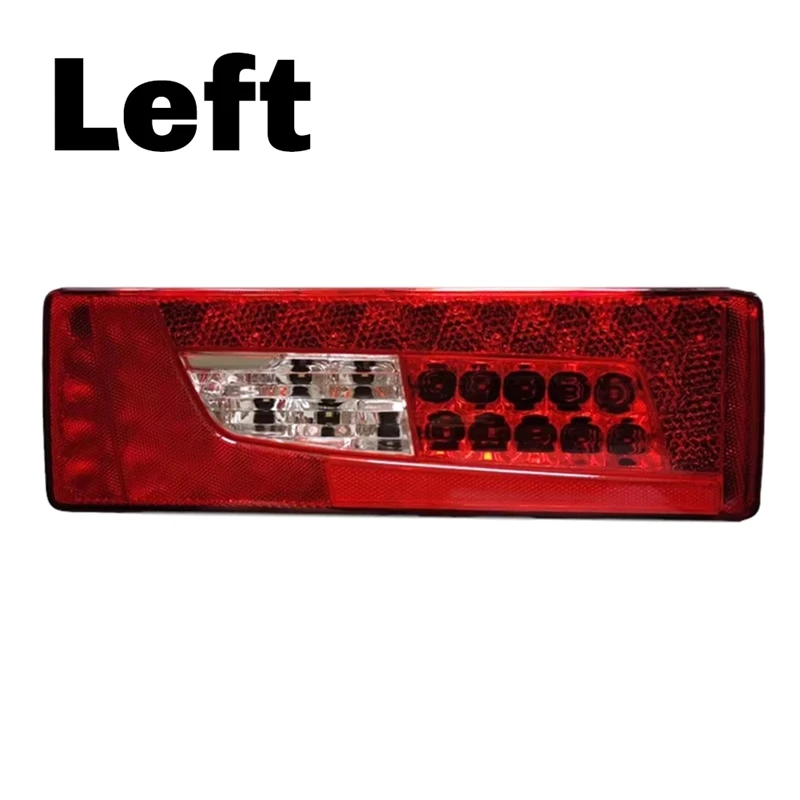 New24v Truck LED Rear Lamps Taillights Tail Lights With Buzzer For Scania Trailer