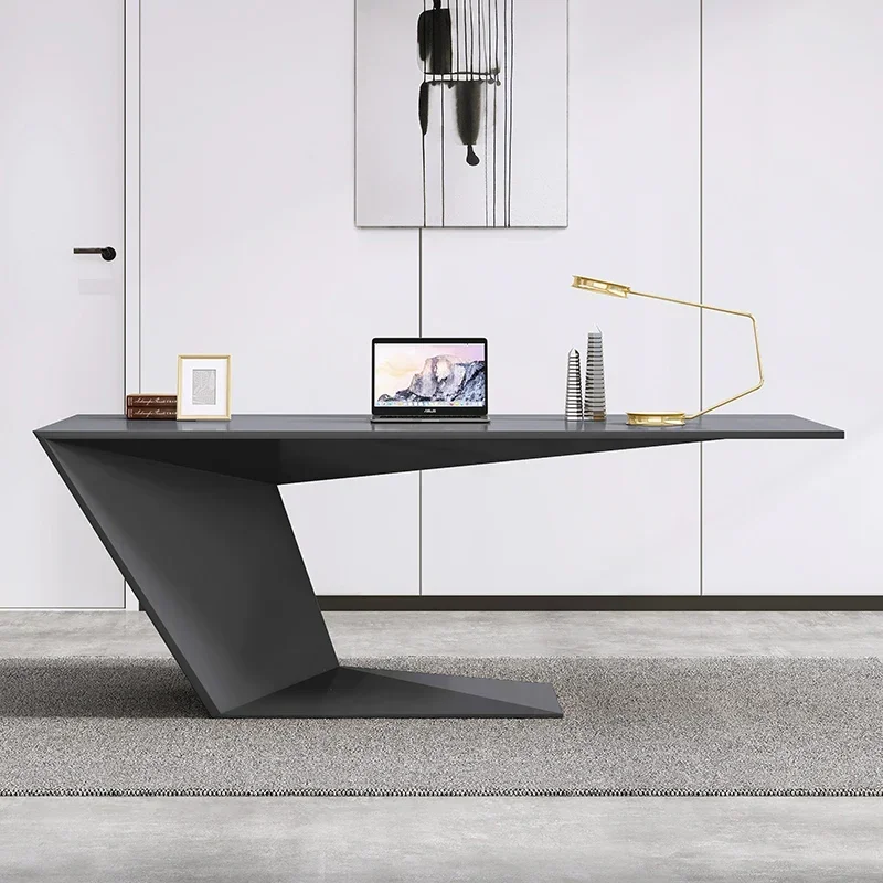 

Reception Creative Office Desk Work Computer Nordic Table Minimalist Executive Office Desk Workstation Tavolino Trendy Furniture