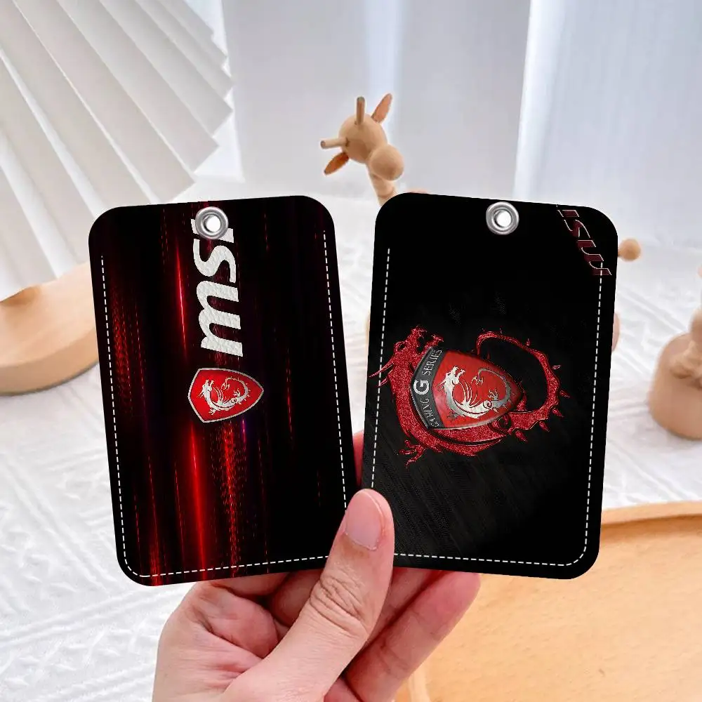 

M-MSI D-Dragon логотип милый мультфильм интегрированный лифт карта Acc контроль карты брелок защитный чехол подарочный брелок