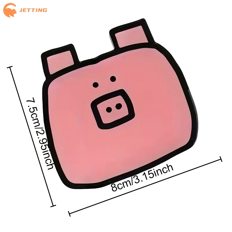 (New) 1PCS Cartoon Acrylic Coaster Irregular Shapes Heat-resistant Bowl Pad For Coffee, Tea, Hot Drinks Table Protectors