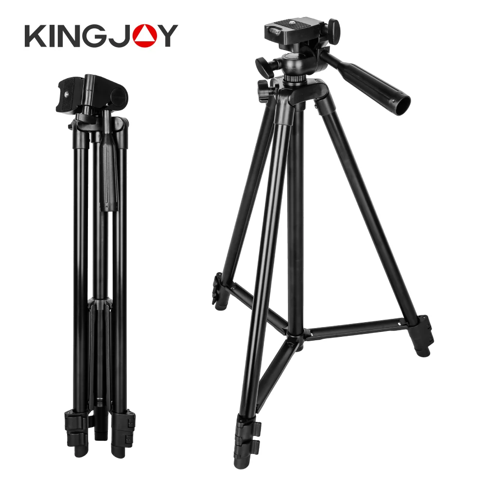 

KINGJOY DSLR Flexible Tripod Extendable Lightweight Stand Remote Control For Mobile Cell Phone Mount Camera Gopro Live Youtube