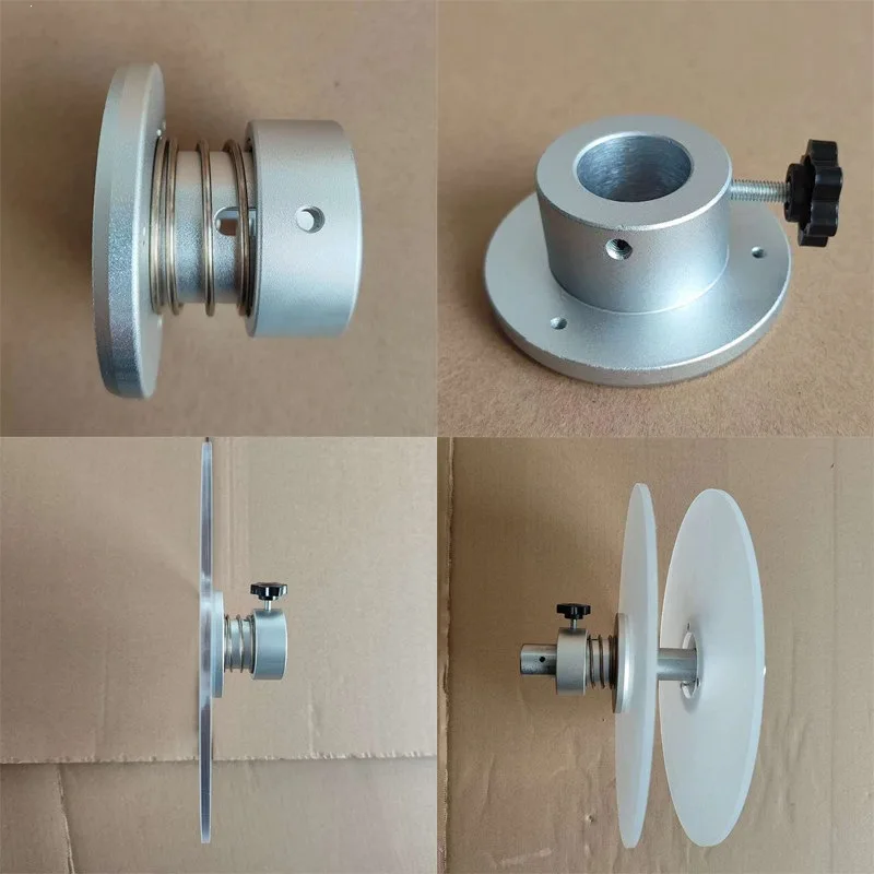 Aluminum Alloy Flat Spring Pressure  Labeling Machine Label Ring Die Cutting Machine Baffle  Accessories Acrylic Plate Baffle