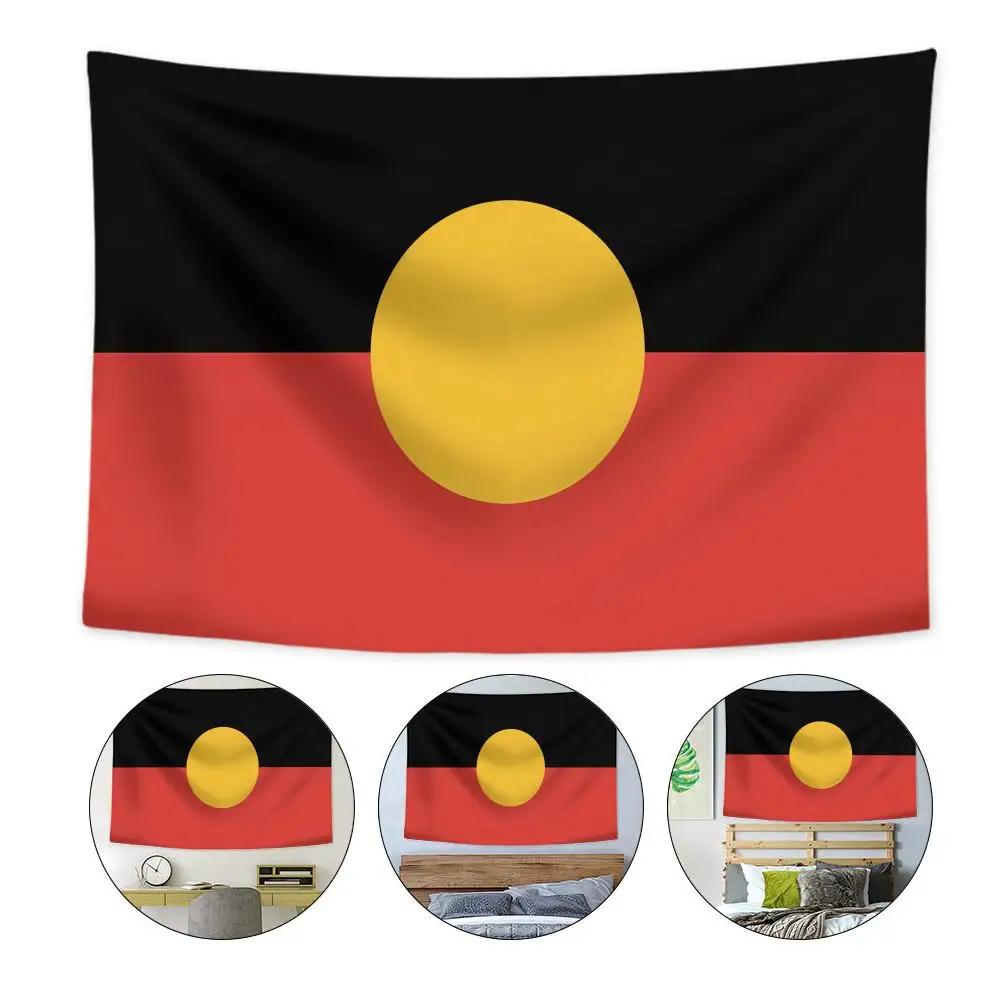 

Australian Aboriginal Tapestry Custom Home Living Room Bedroom Wall Decor Wallpaper Backdrop Cloth With Clips