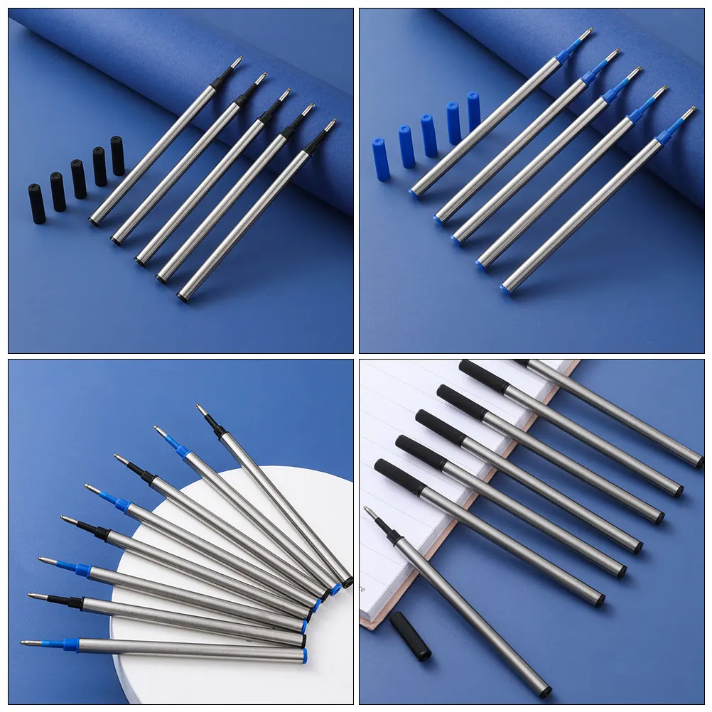

10 Pcs Gel Refill Diy Pen Refills Deeply Pigmented Ink Highlighter for Sketching Journaling Ballpoint