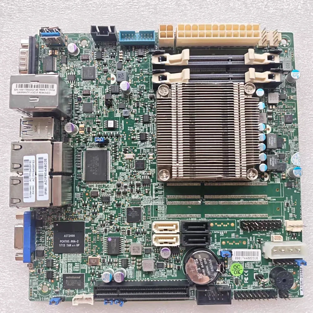 A1SRi-2358F Server motherboard Multi port integrated CPU A1SRi-2358F