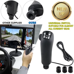 USB Shift Knob for Logitech G923 G29 G27 G25 TH8A for ETS2&ATS Scania Truck High Low Gear Simulator Shifter simulators