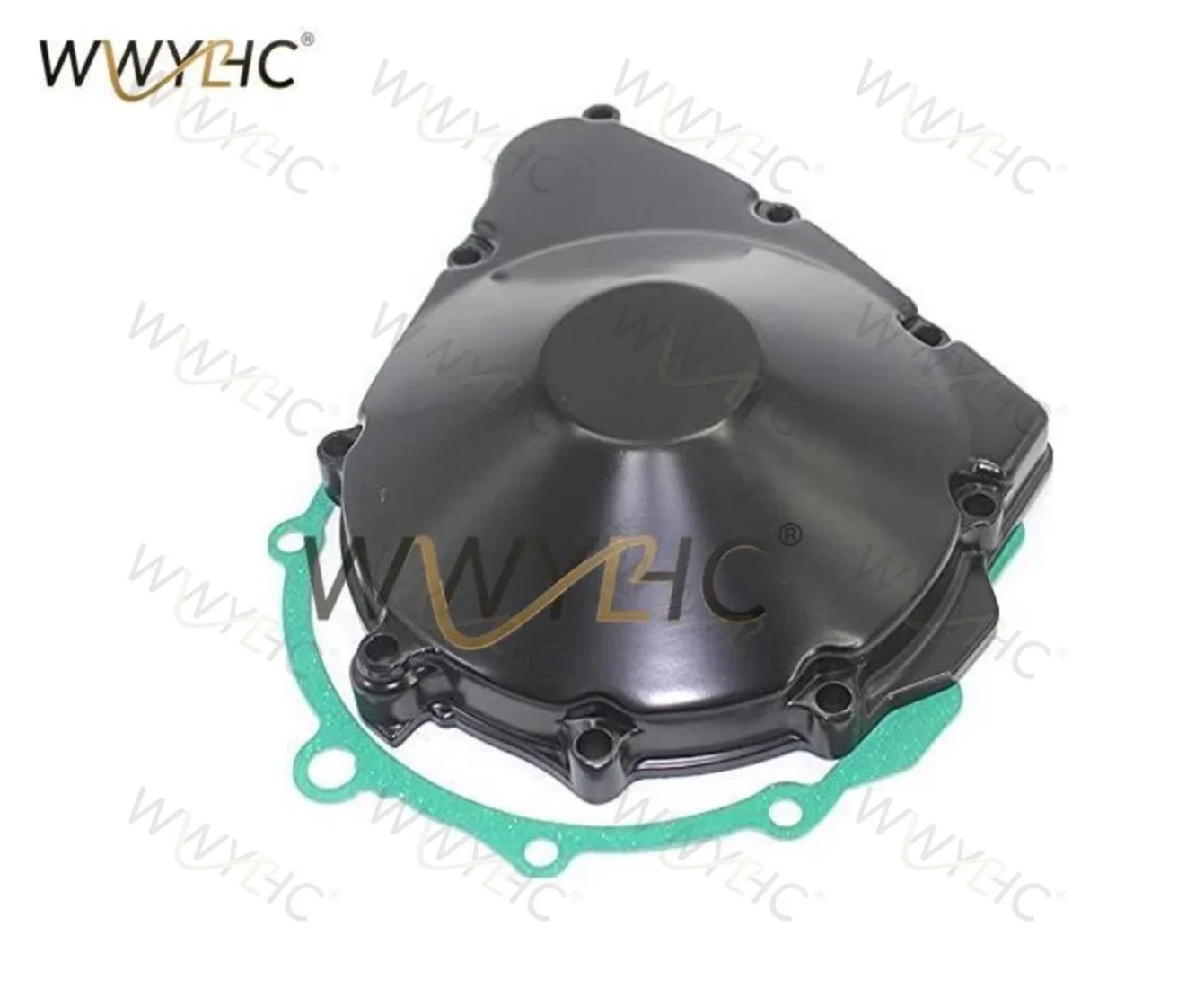 Motorcycle Left Side Cover Aluminum Engine Stator Crank Case Cover Guard Protector For  GSF1200 GSF 1200  1996-2005