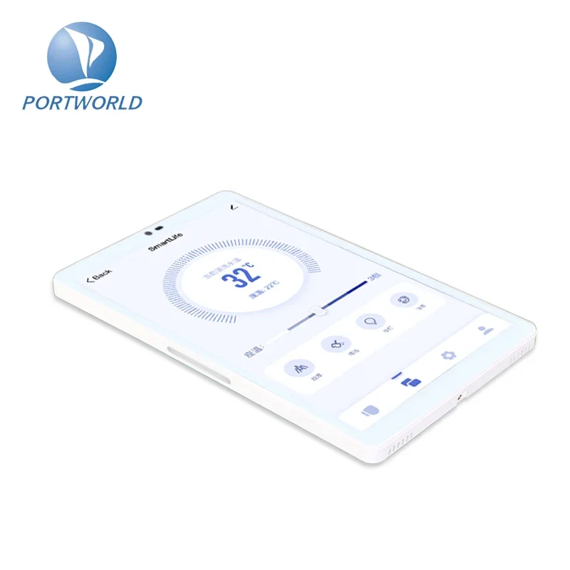 Embutido Painel Touch Screen para Smart Home Theater System, Tablet POE, Android AIO, 8 polegadas, montagem na parede