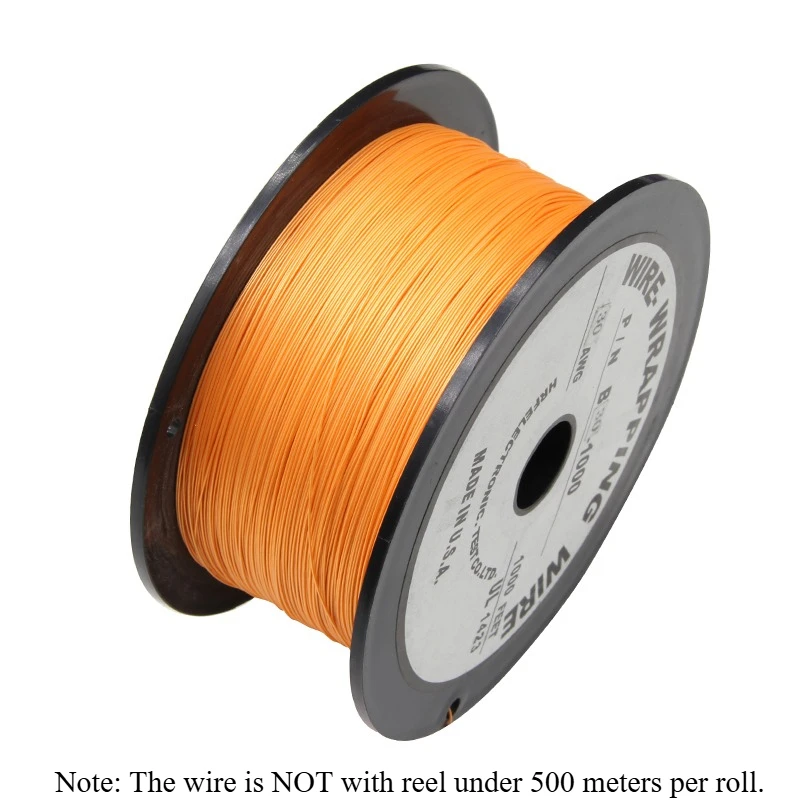 5/10/20M UL1423 PTFE Mikrofeinddraht 38/36/34/30/28/26/24AWG PVDF-isoliertes elektronisches Einadrigkabel aus versilbertem Kupfer