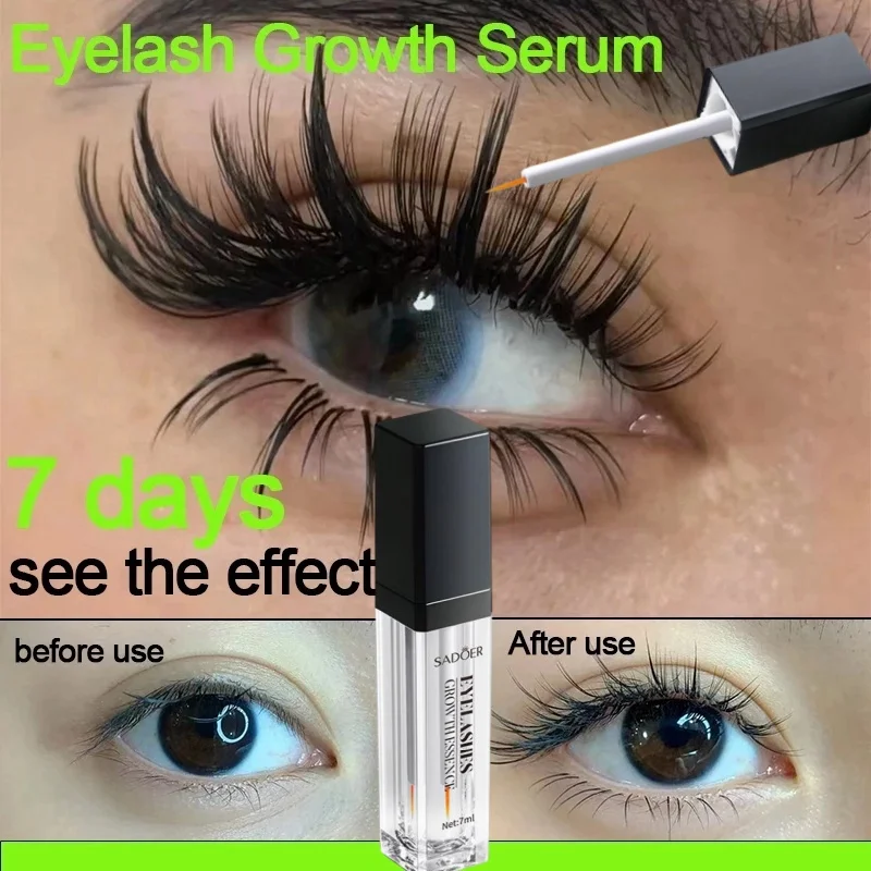 7 Days Fast Eyelash Growth Serum Eyelash Eyebrow Growth Strong Makeup Extension Treatment Eyelash Growth Thicken Care Products