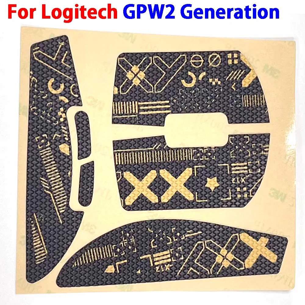 1set for Logitech GPW2 generation Generation Mouse Sticker Grip Tape Mouse Sweat Resistant Pad Tape for Gaming Computer Protect