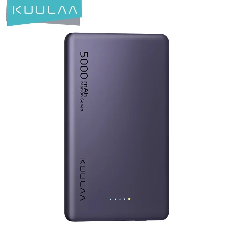 KUULAA Magnetic Battery Pack magnetic portable wireless charger 5,000mAh Power Bank