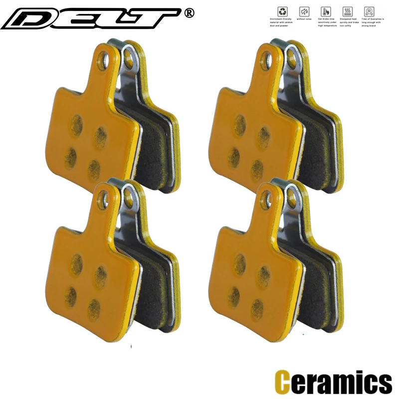 DELT 4 Pair Ceramics Bicycle Disc Brake Pads,FOR SRAM,AVID,DB1,3,5,Elixir,LEVEL,TL & T,Red,Force,eTap,AXS,B1,BIKE,Parts