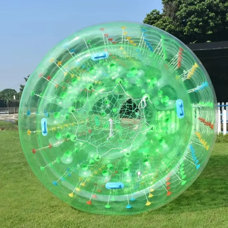 Balle gonflable de Zorb de PVC-jouet commercial de bulle de parc aquatique d'enfants