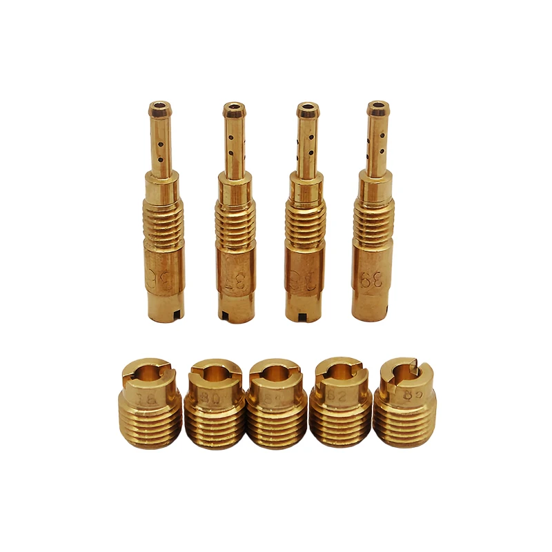 9pcs Set M7 4pcs Main Jets 36 37 38 39 & 5pcs M5 Slow Jets 78 80 81 82 85 Kit For Honda GX160 GX200 GX390 9pcs RUCKUS Jet Kit