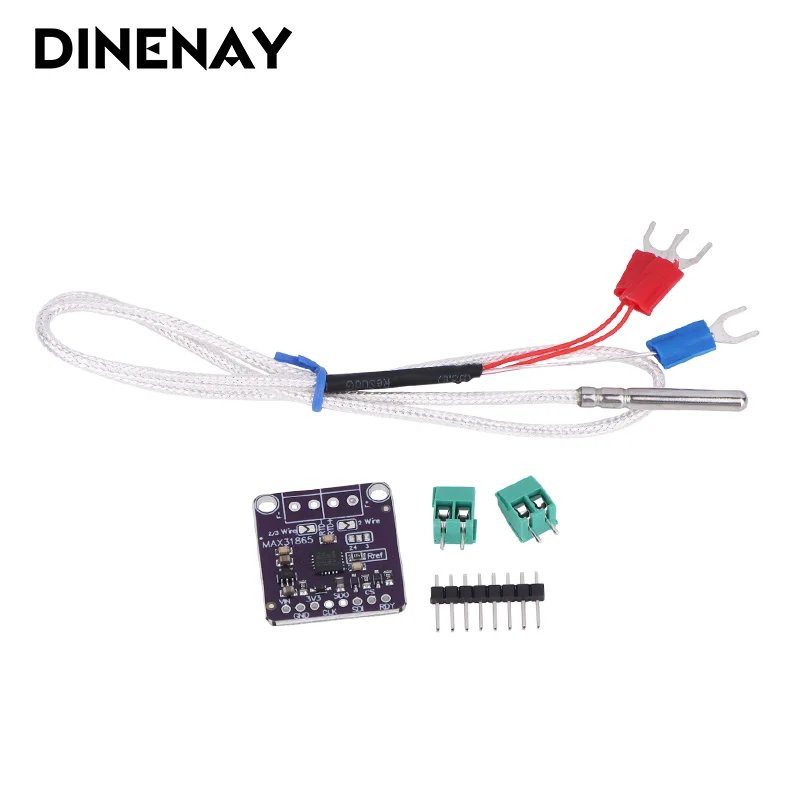MAX31865 Resistance Temperature Detector Module RTD Sensor With PT100-PT1000 Thermocouple Electronic DIY Board For Arduino