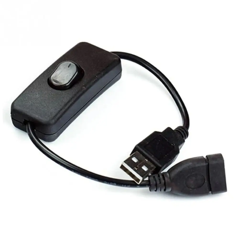 Durable PVC USB Cable USB Connection Switch Control USB Extension Rocker Switch On/Off Switch Power Control