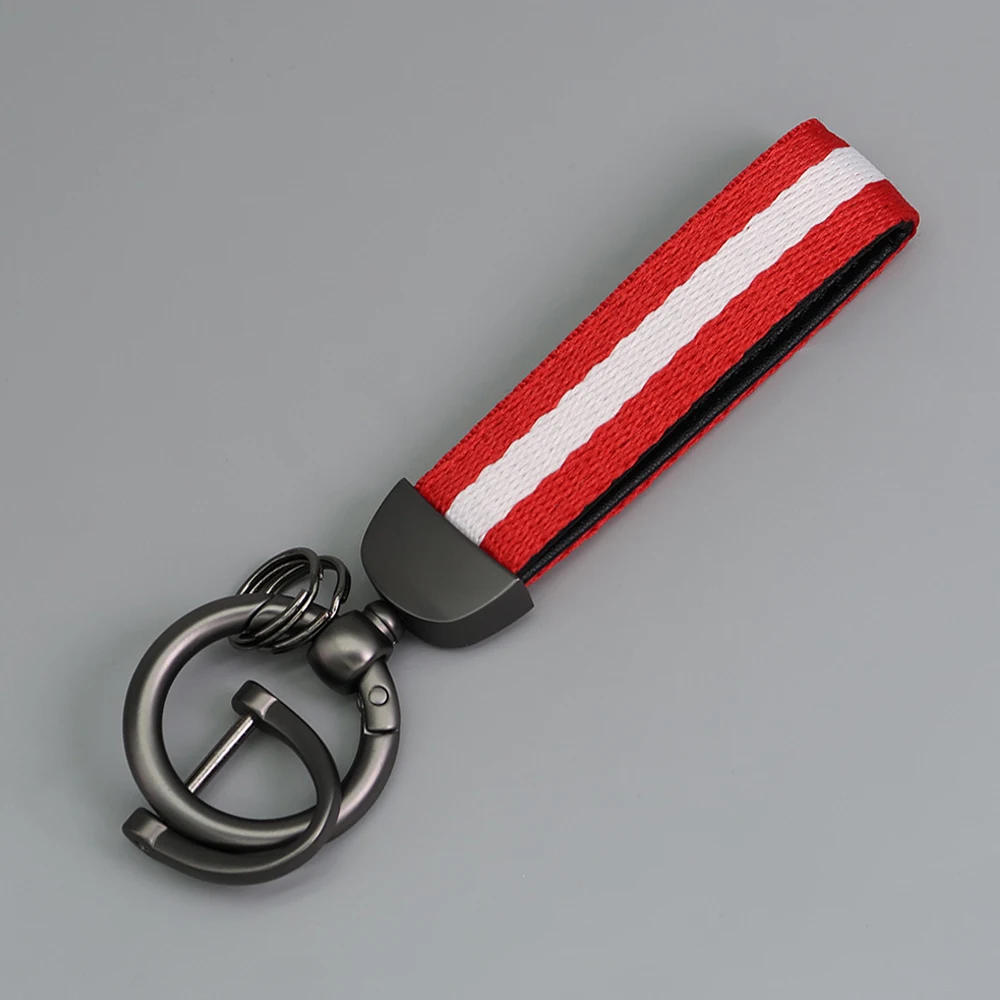 Luxury Lambskin Car Key Chain, High-Quality Gift
