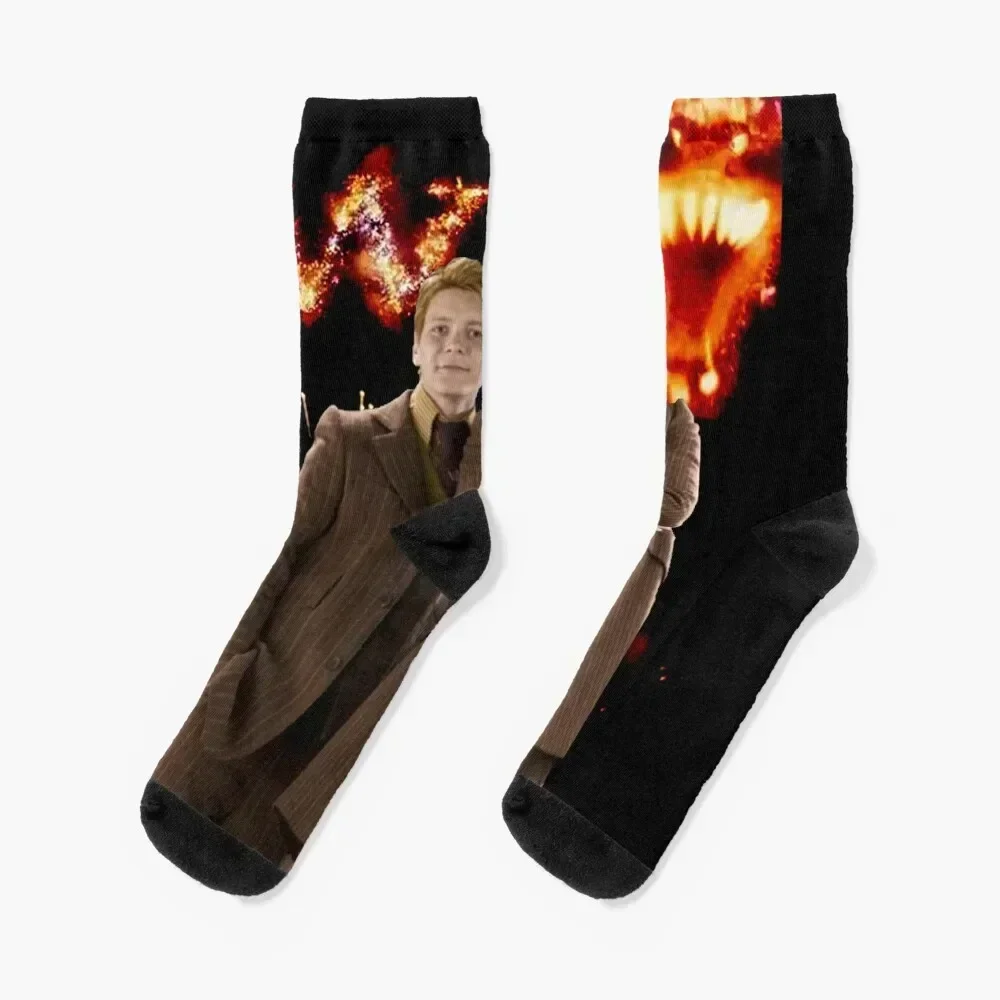 

Fred and George Weasley Socks sheer hiking funny sock Mens Socks Women's