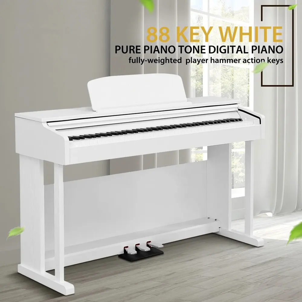 Customizable Hammer Action 88 Keys Weighted Electric Keyboard Wholesale Digital Piano With 3 Pedals