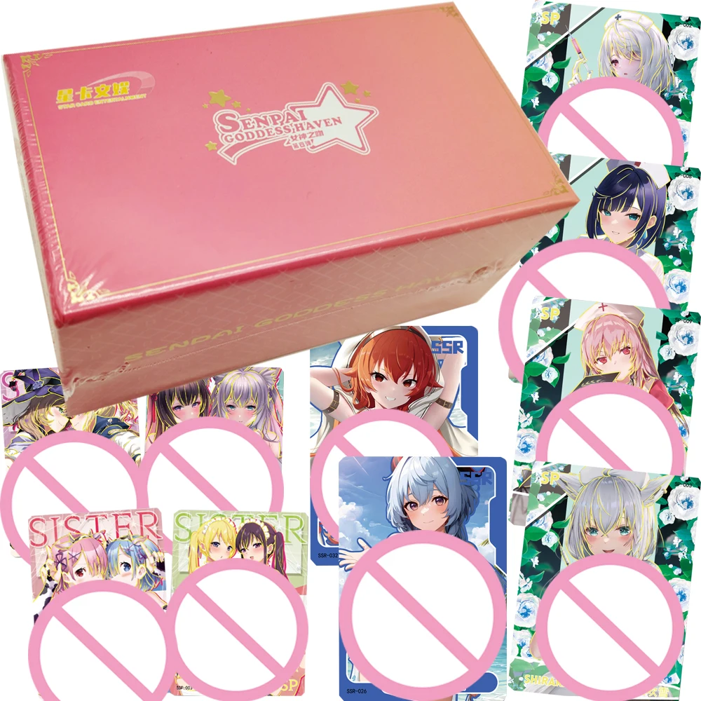 Goddess Haven Sammelkarten: Wunderschöne und Reizvolle Mädchen-Charme-Karten, Romantische Begegnung, Anime-Charakterkarten, Spielzeug und Geschenke