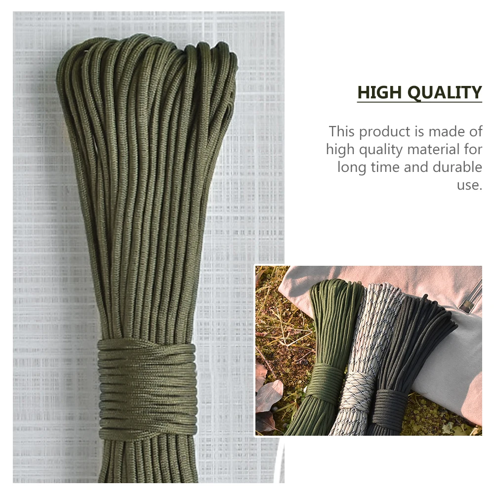 

Rescue Rope Tent Ropes Polypropylene Climbing Mountaineering Strapping Camping Lightweight Durable Practical Storage Convenience