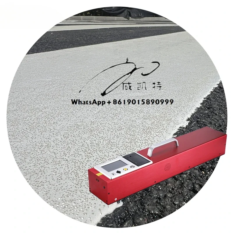 GT-RM-001 Small Mini Horizontal Handheld Portable GPS Detector Data Testing for Road Marking Reflex Instrument