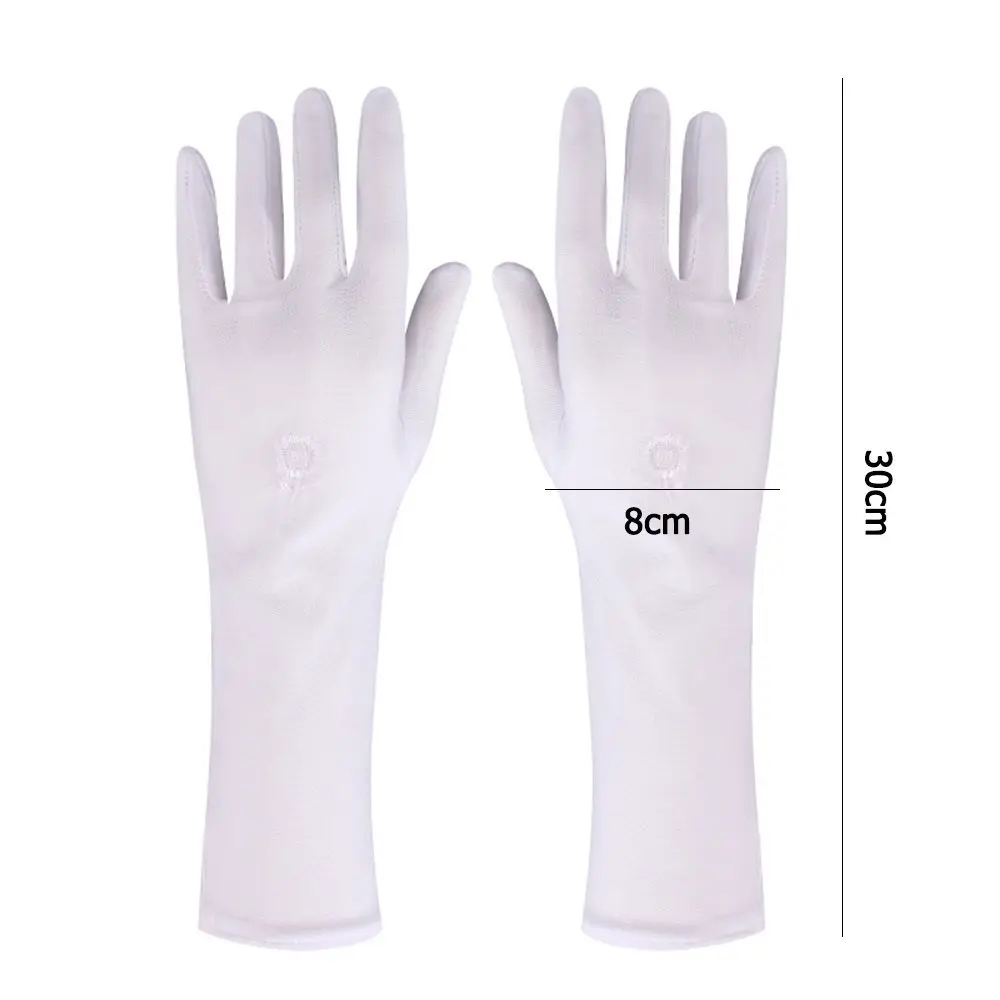 Guantes finos anti UV de largo medio para conducción elásticos - imagen 5
