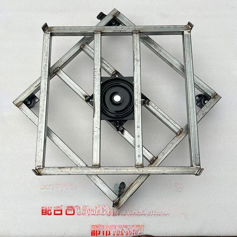 

360 Deee Rotating Base Pancake Oven Universal Wheel Buet Tray Stand Support for Commercial Use in Home And Outdoor