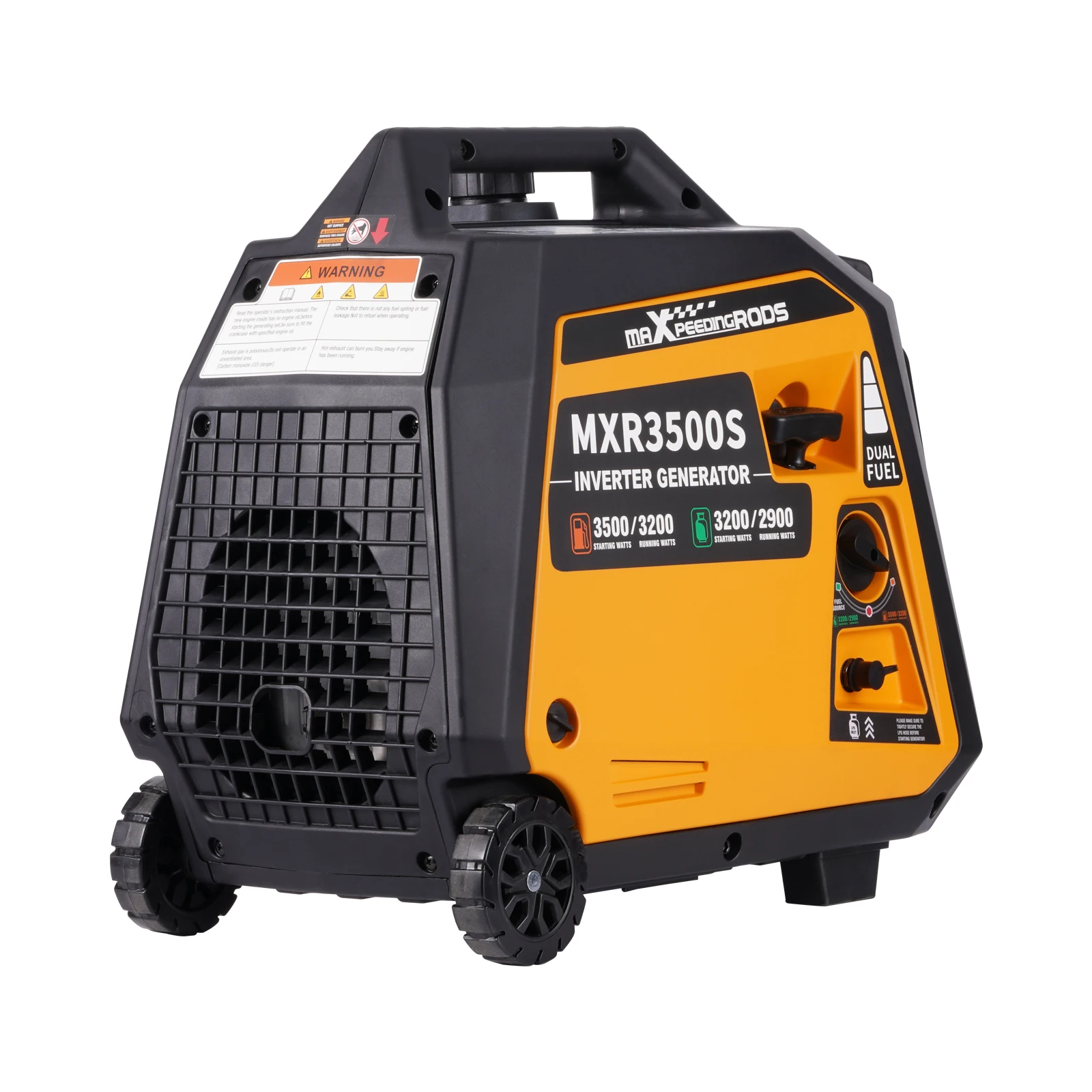 

Инверторный генератор MaXpeedingrods 3.5/3.2 кВт на сжиженном газе, бесшумный, двухтопливный, параллельный, для сада, двора, улицы