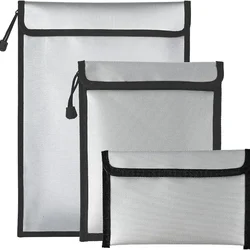 Fireproof Waterproof Faraday Bag Anti-Hacking Signal Blocker Storage Pouch Notebook Computer Faraday Bags for Phones & Key Fobs