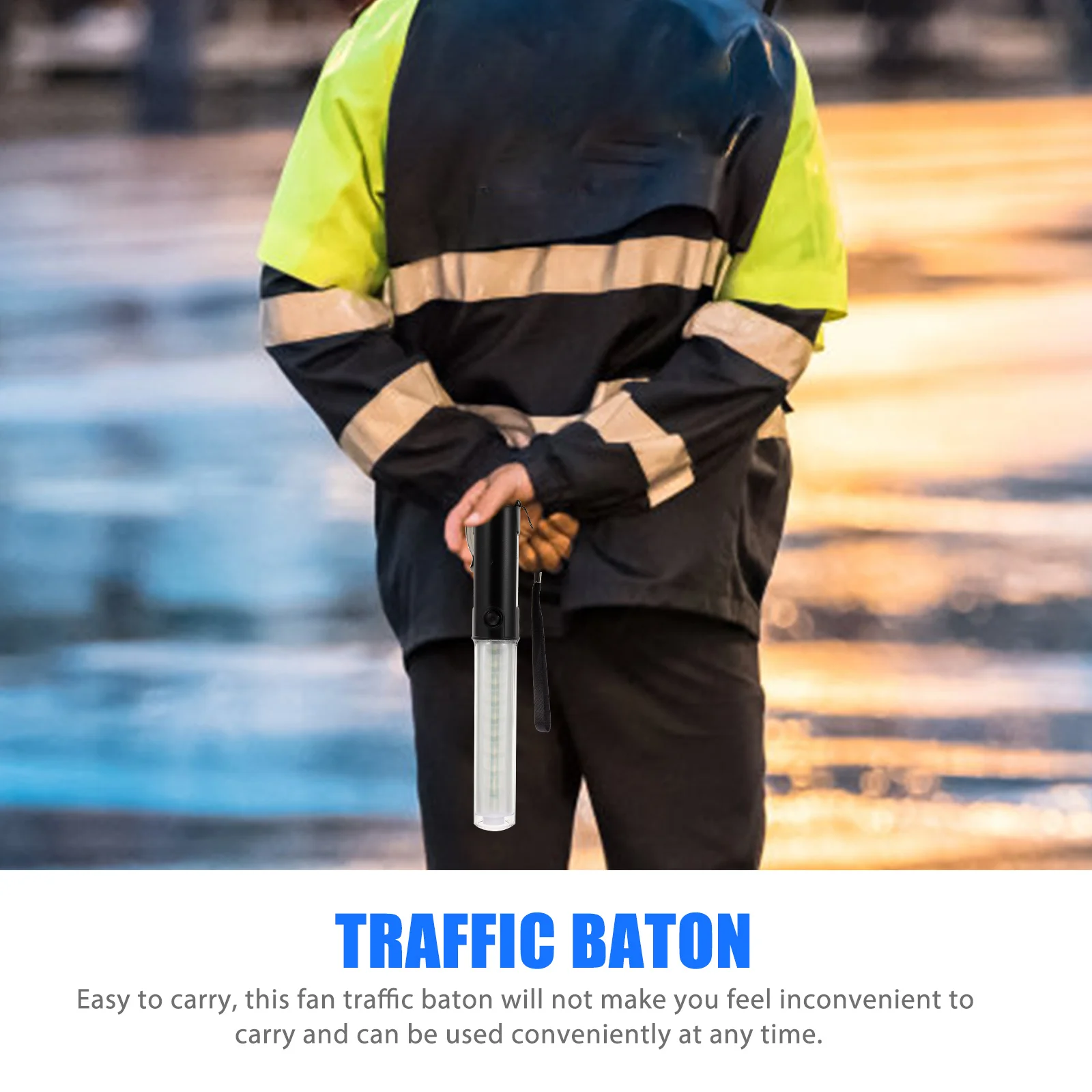 

1pc Glow Stick Creative Cheering Stick For Party Concert Luminous Traffic Rod Reusable Light-Up Fan Decor Holiday Glow