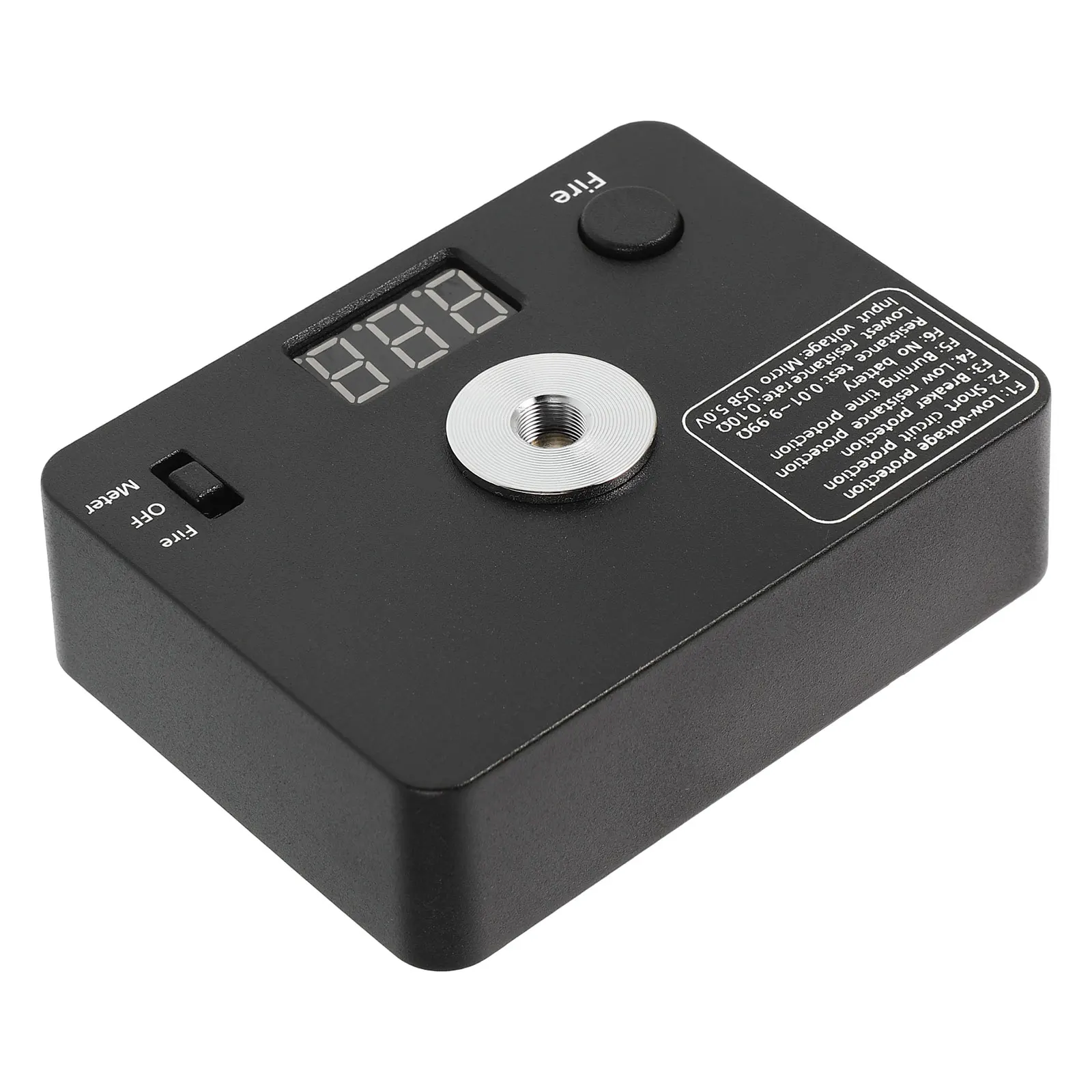 

Resistance Tester Electric Mini Ohm Meter DIY Precision Portable Lightweight Safe Accurate Wire Tester Electronics