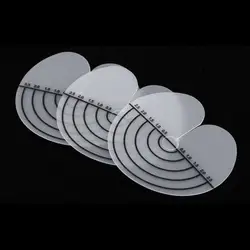 10pcs Fashion Easy Tools Heat Scalp Protector Shields For Hair Extension Useful Styling Tools Hair Heat Fusion Template Disk