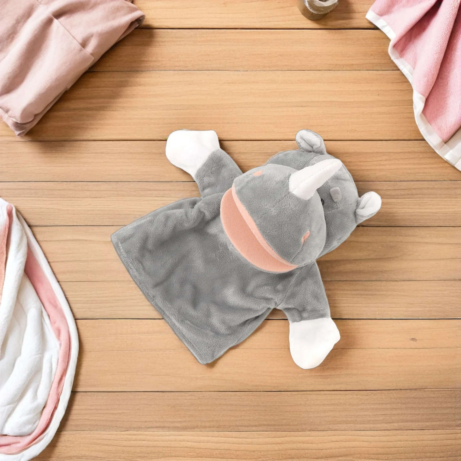 

2Pcs Moveable Mouth Animal Hand Puppets for Toddlers Interactive Storytelling Role Play Creativity Booster Family Gathering