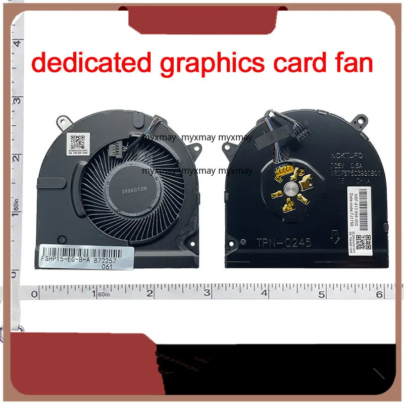 New CPU Cooling Fan For HP pavilion 15-EG 15-EH TPN-Q245 TPN-Q246 M14818-001 M20333-001 ND75C39 21E10 20B01 20B02 N03506-001 #5