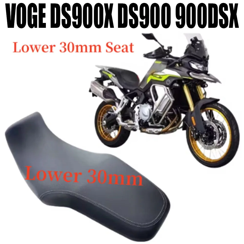 Fit Voge Ds900X Ds900 900Dsx Motorcycle Modified Lower 30mm Seat Custom Vintage Hump Saddle Retro Seat Cushion