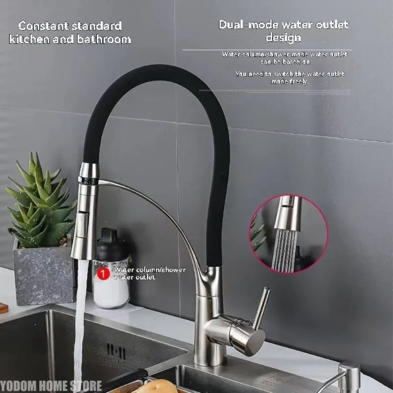 matte-black-kitchen-sink-faucet-pull-down-swivel-spout-kitchen-sink-tap-deck-mounted-bathroom-hot-and-cold-water-mixers