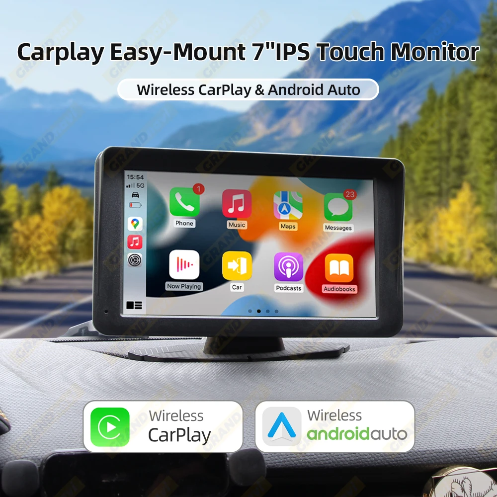 7inch Universal Car Radio Multimedia Player Wireless CarPlay Android Auto Mirrorlink Touch Screen For VW Nissan Toyota Kia Cars