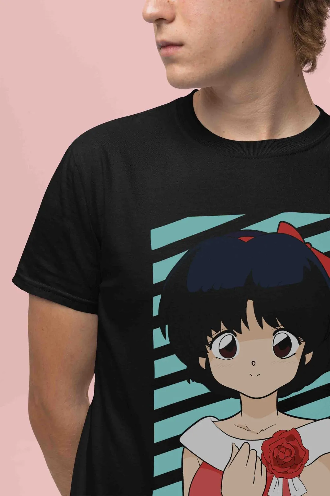 Ranma Shirt Akane Tshirt Ryoga T-Shirt Shampoo Top Genma Anime Ukyo Happosai Tee