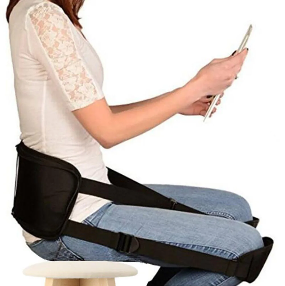 

Portable posture kyphosis correction protects the waist support belt Relieve the waist dish out of gear