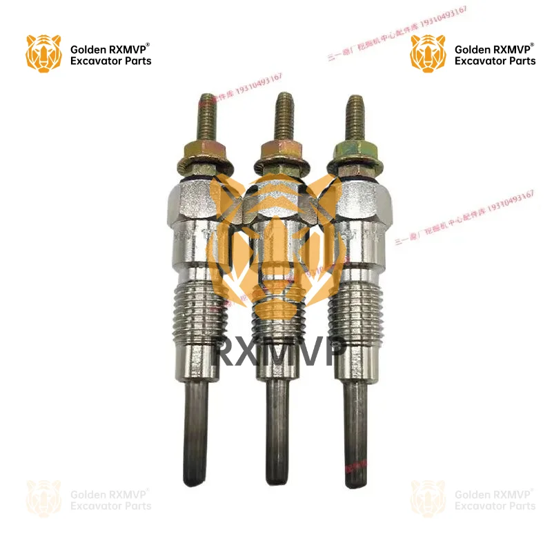 For Sany sy 16 yanmar 17 Ishikawa Island 18 yanmar 3TNV70 76 Engine Glow Plug Preheat Plug Excavator Accessories