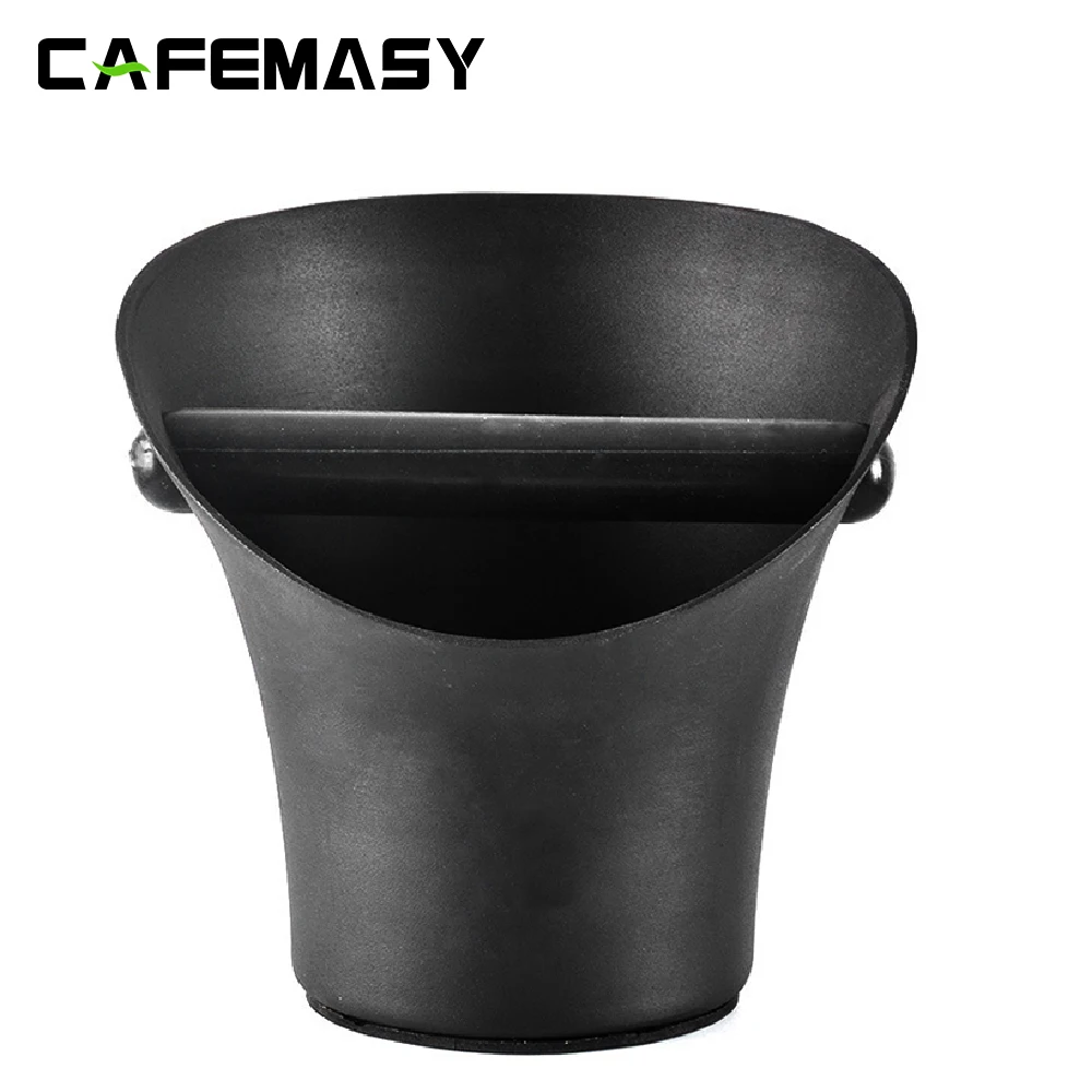 CAFEMASY Large Capacity Coffee Knock Box Coffee Grind Dump Bin Coffee Machine Powder Slag Buckets Barista Accessories Tools